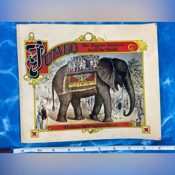 JUMBO: The Biggest Elephant in All The World Book. Vintage. - Picture 2 of 11
